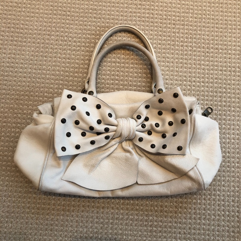 Red Valentino White Bow Bag
